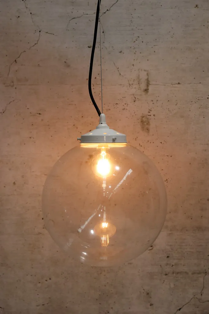 Glass Ball Cable Pendant Light