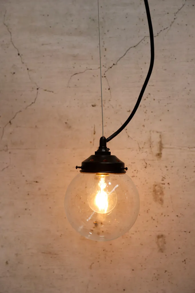 Glass Ball Cable Pendant Light