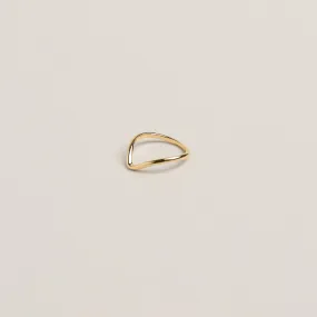 Gold Minimal Knuckle Ring