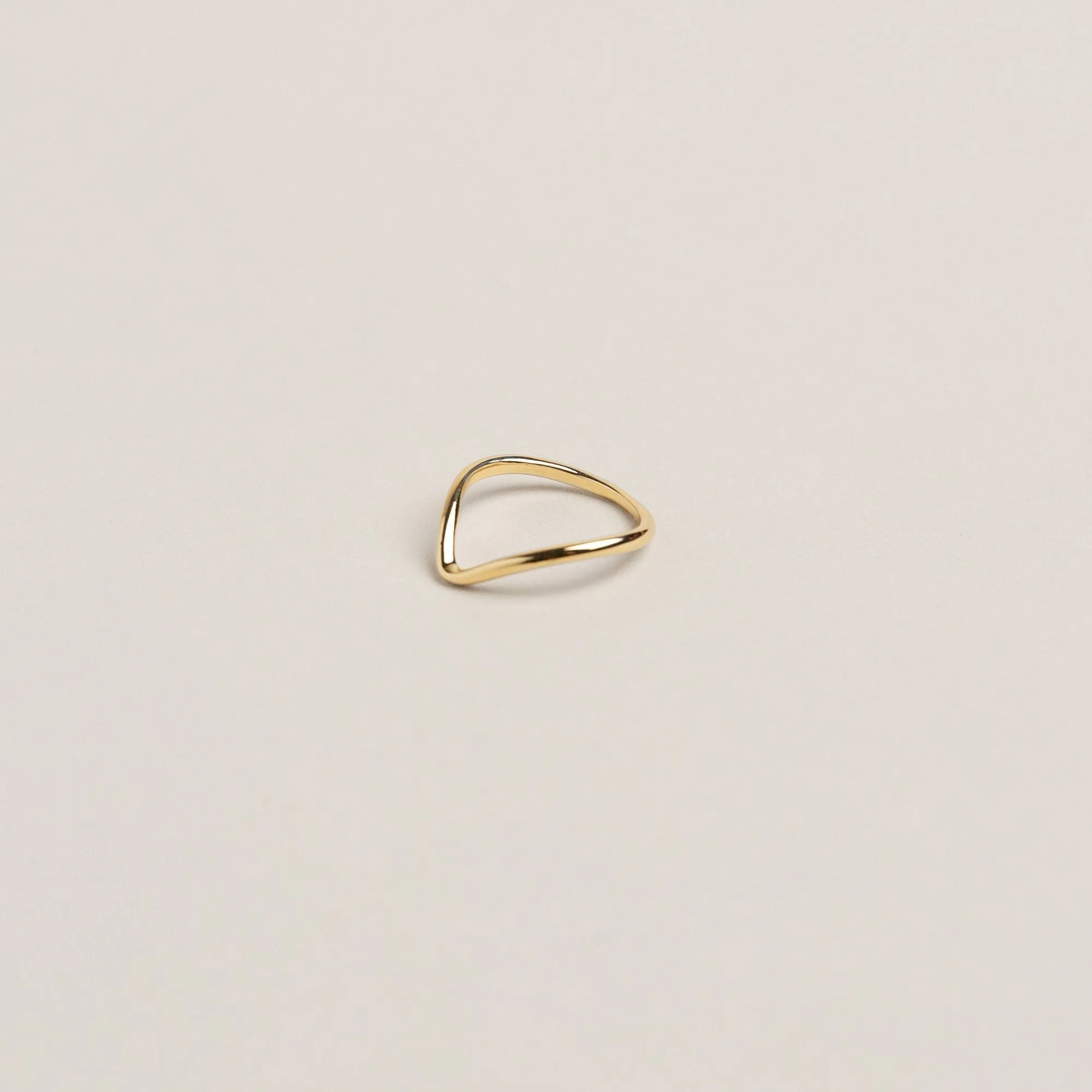 Gold Minimal Knuckle Ring