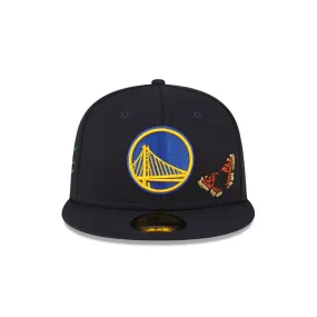 Golden State Warriors Butterfly Garden Fitted Cap