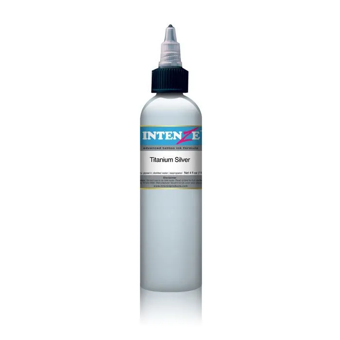 Intenze Ink - 1 oz. (Essential Silver - Titanium Silver)