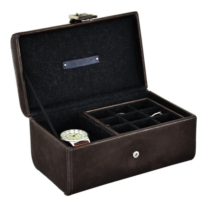 Jacob Jones Cambridge Watch & Cufflink Box