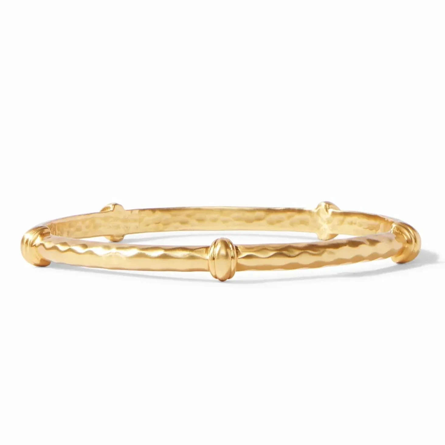 Julie Vos 24K Gold Plated Savannah Bangle Bracelet, Medium