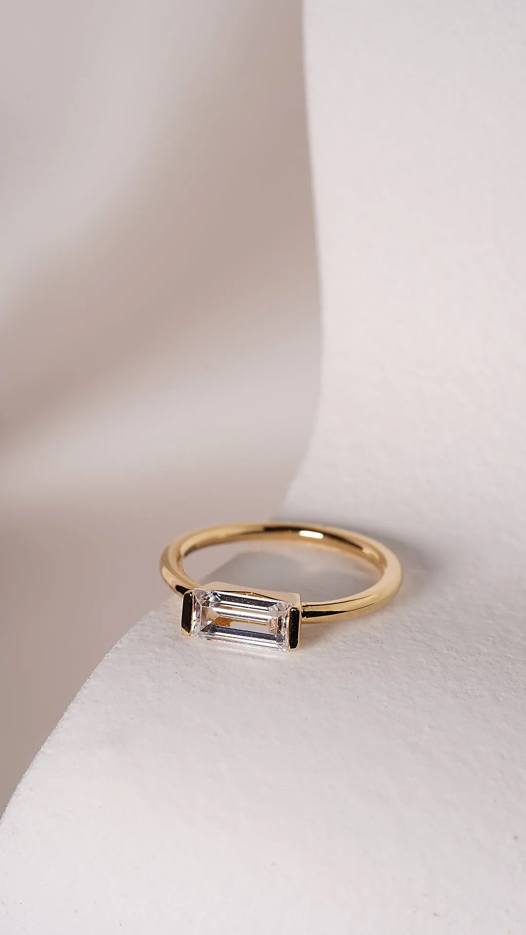 Linden Ring 18K Gold Vermeil