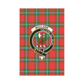 MACLAINE OF LOCH BUIE TARTAN CLAN BAGE GARDEN FLAG W7