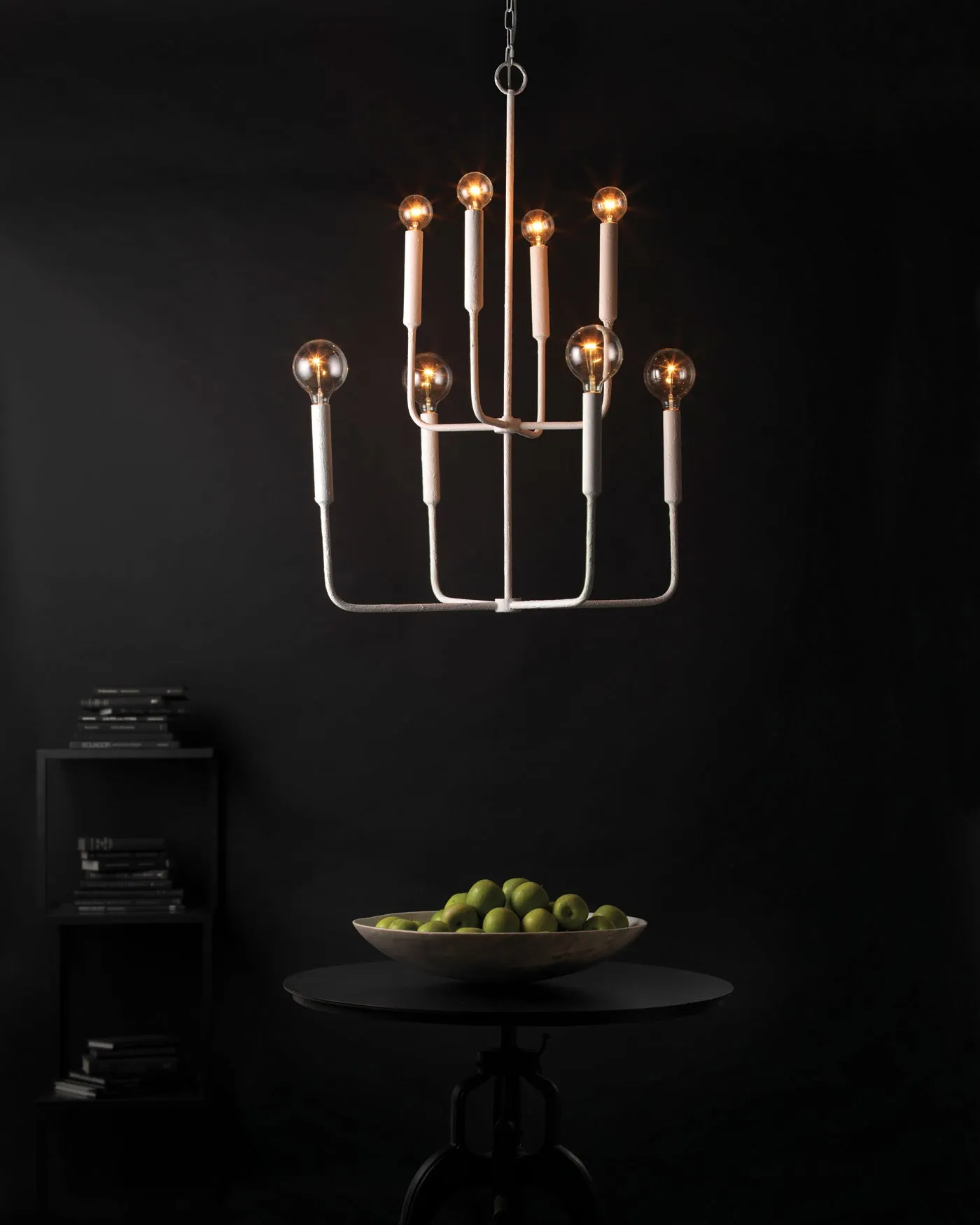 Mercer Chandelier White