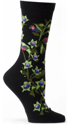 OZONE Witches Garden Belladona Socks