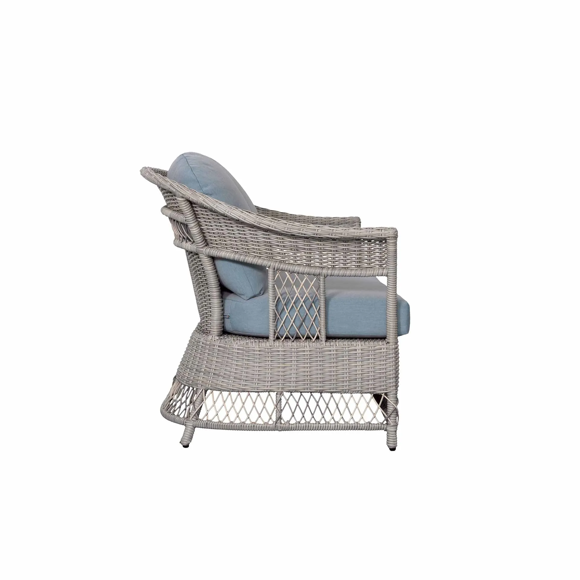 Patio Time Shell 4-Piece wicker Sofa Set