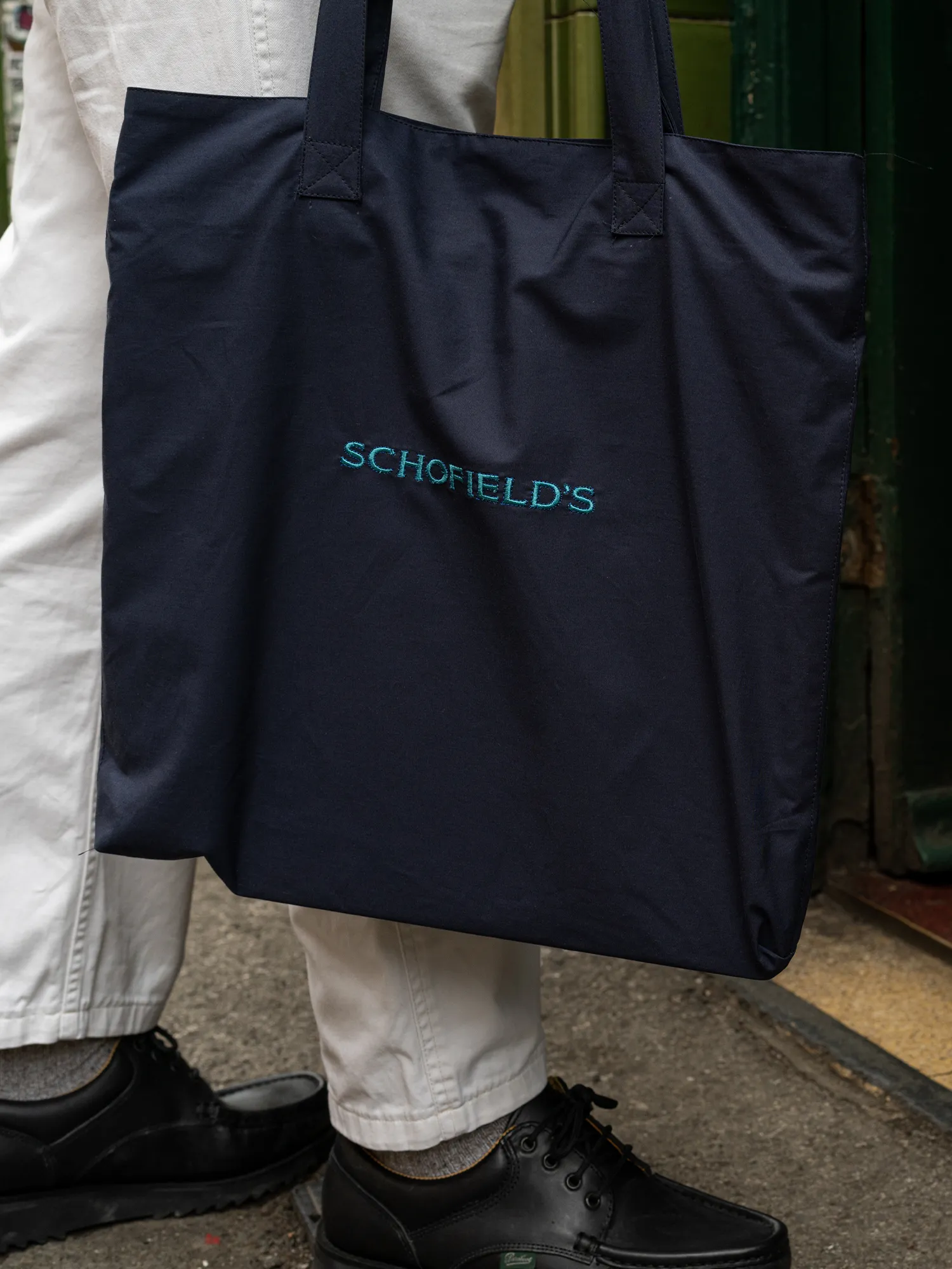 PWVC X SCHOFIELD’S BAR VENTILE® TOTE BAG - Navy