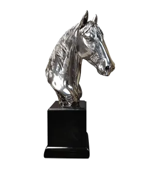 Richard Cooper Medium Horse Nickel Resin Sculpture