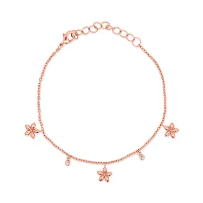 Rose Gold Heather Bracelet