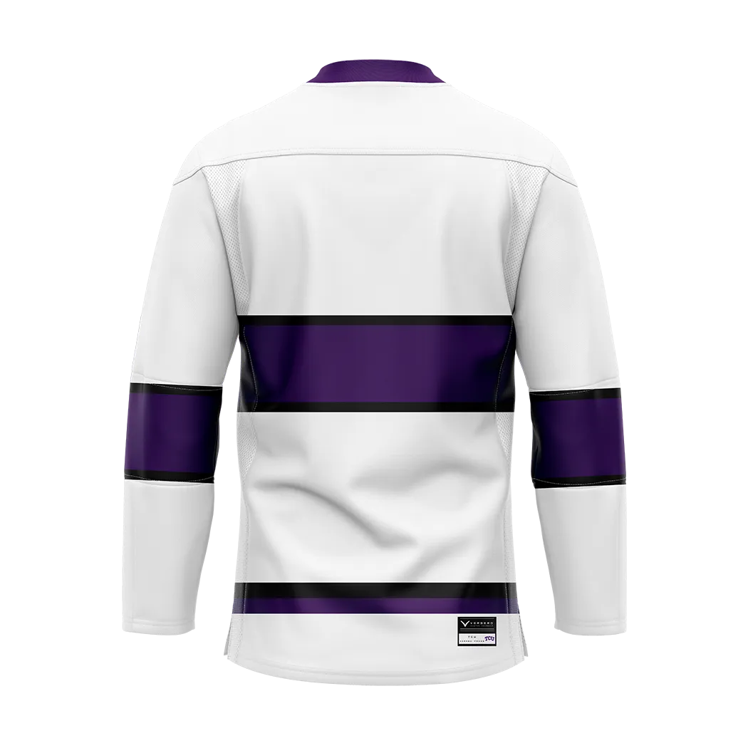 TCU White Replica Sublimated Jersey