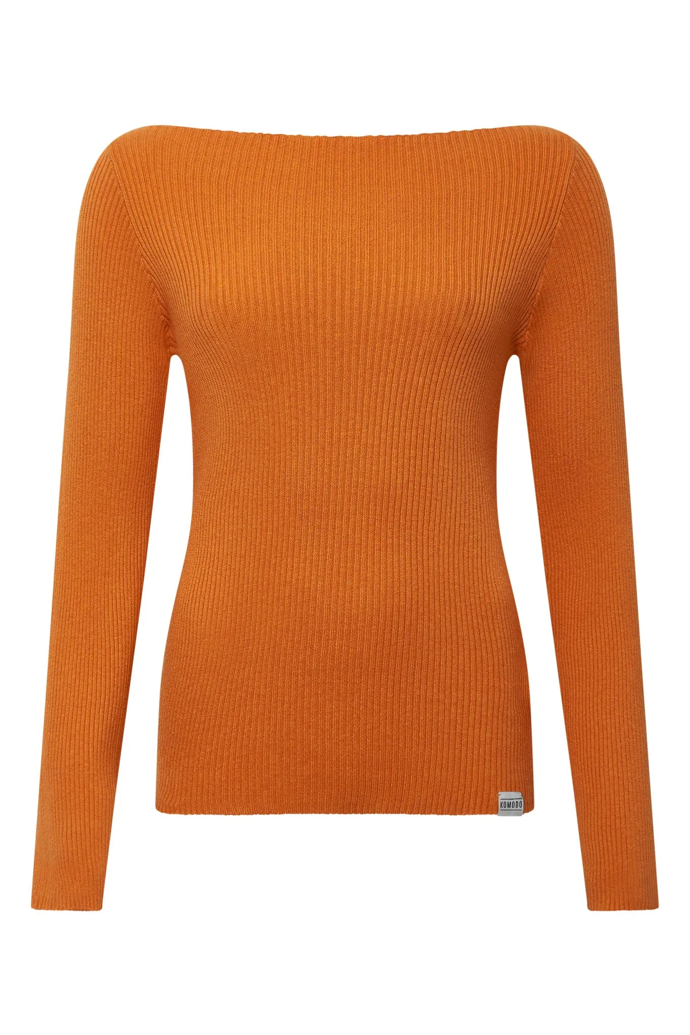 WASABI - Organic Cotton Top Burnt Orange